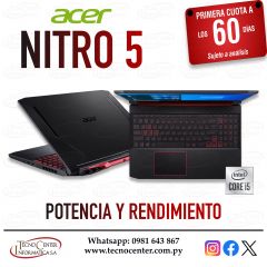 Notebook Acer Nitro 5 Intel Core i5 SSD 512 GB